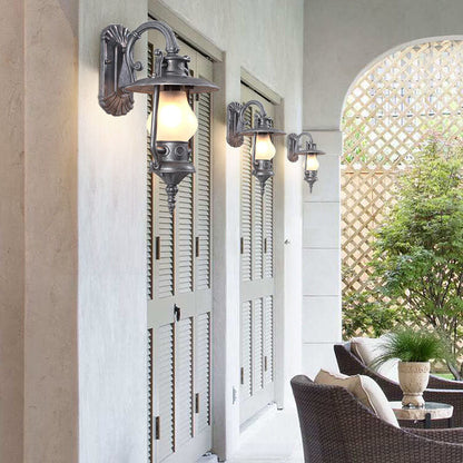Aluminum Lamp 1-Light Outdoor Waterproof Wall Sconce Lamp