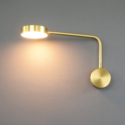Solid Color with Switch Rotatable LED Wall Sconce Lamp