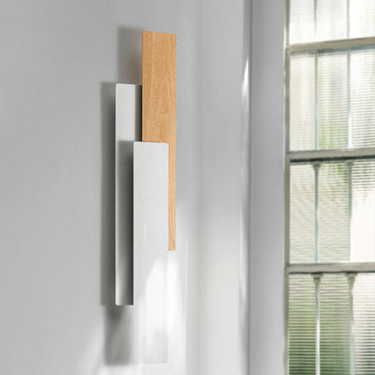 Simplicity Geometric Iron Rectangular LED Wall Sconce Lamp