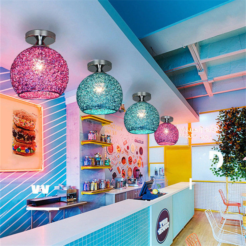 Contemporary Ball Ceiling Light