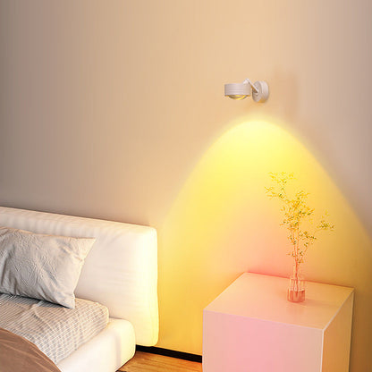 Simplicity Cylinder Aluminum 1-Light Wall Sconce Lamp
