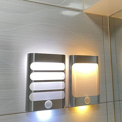 Rectangular Aluminum USB Rechargeable LED Wall Sconce Lamp