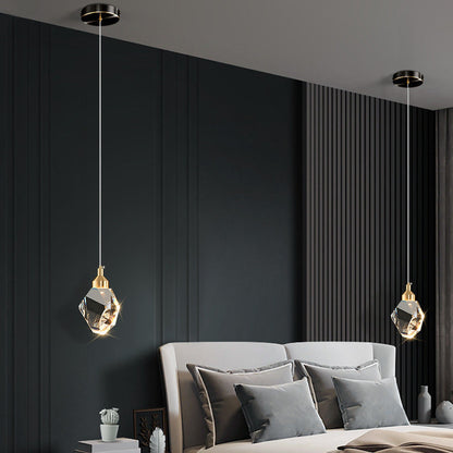 Modern Crystal Iron Pendant Light