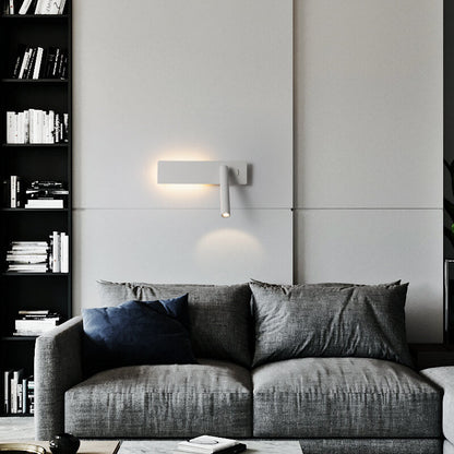 Rectangular Rotating Spotlight LED Wall Sconce Lamp