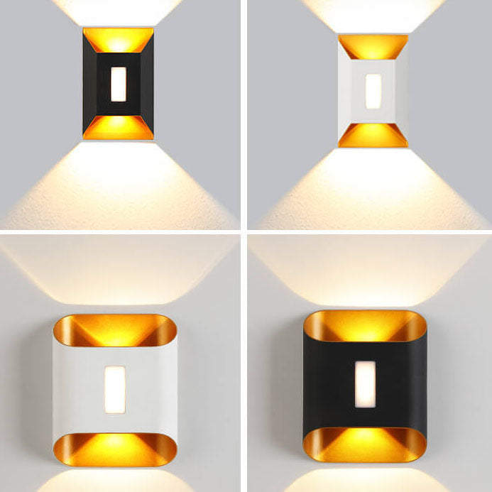 Aluminum Lens Outdoor Waterproof Patio LED Wall Sconce Lamp