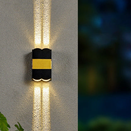 Rectangular Waterproof Outdoor Patio Wall Sconce Lamp