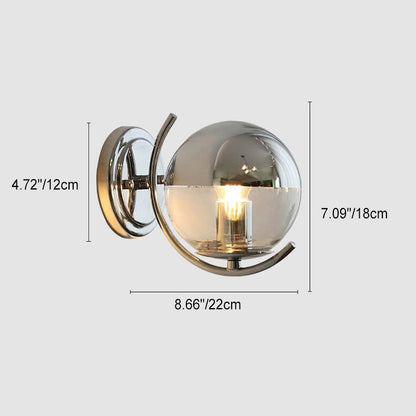 Creative Hardware Ball 1-Light Wall Sconce Lamp