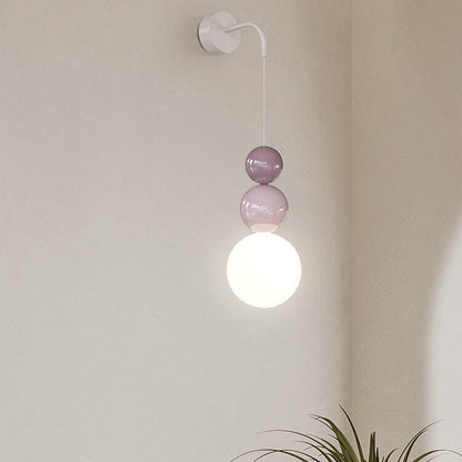 Minimalist Personality Iron Gourd 1-Light Wall Sconce Lamp