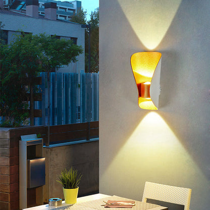 Shape Outdoor Patio Balcony Waterproof LED Wall Sconce Lamp