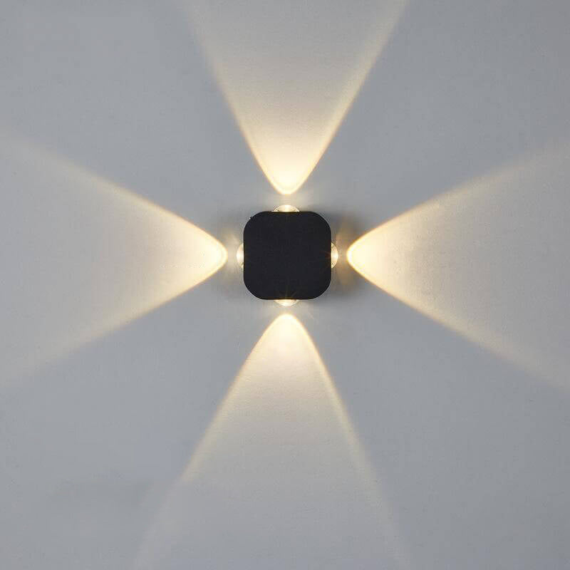 Waterproof Square Lighting LED Outdoor Wall Sconce Lamp