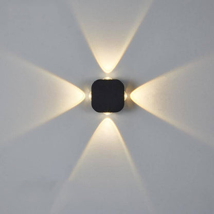 Waterproof Square Lighting LED Outdoor Wall Sconce Lamp