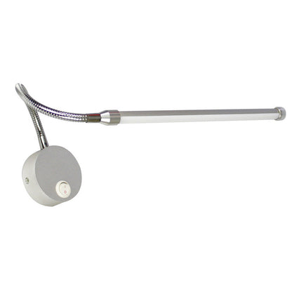 Modern Simplicity Aluminum PC Strip LED Wall Sconce Lamp