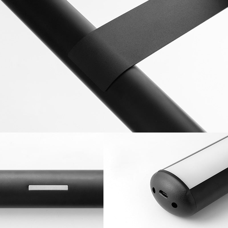 Minimalist Long USB Rechargeable PC LED Wall Sconce Lamp