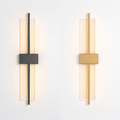 Light Luxury Rectangular Acrylic LED Wall Sconce Lamp