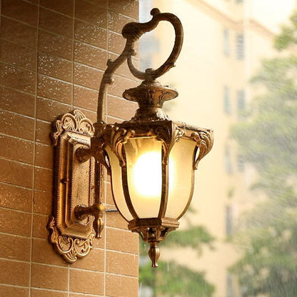 Aluminum 1-Light Outdoor Waterproof Wall Sconce Lamp