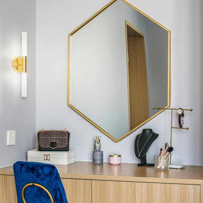 Minimalist Aluminum Iron Cylinder LED Wall Sconce Lamp
