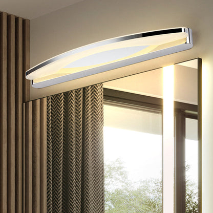 Simplicity Acrylic LED Vanity Mirror Front Wall Sconce Lamp