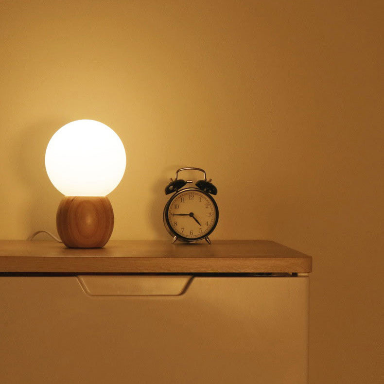 Contemporary Orb Table Lamp