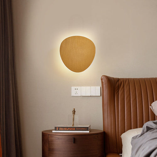 Scandinavian Round Aluminum Acrylic LED Wall Sconce Lamp