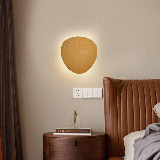 Scandinavian Round Aluminum Acrylic LED Wall Sconce Lamp