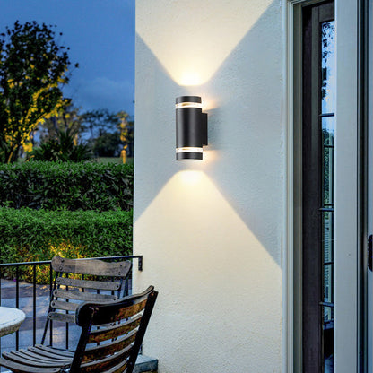Waterproof Up And Down Luminous Spotlight Wall Sconce Lamp