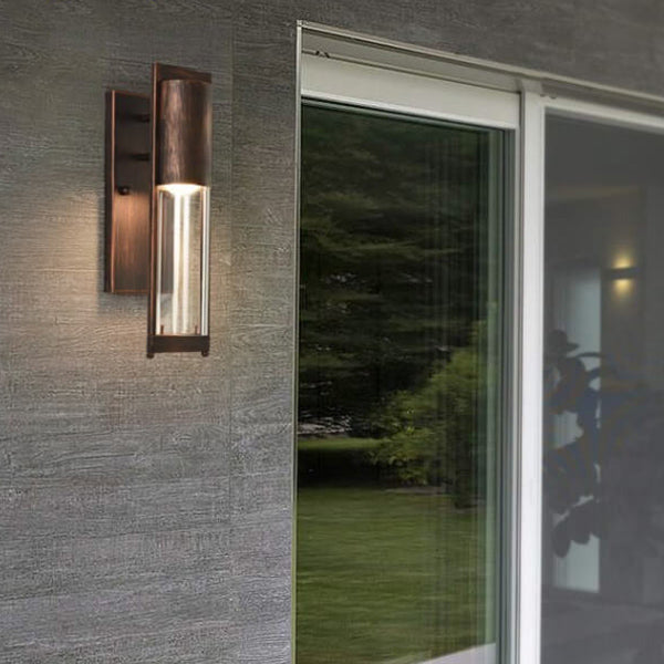 Industrial Antique Design 1-Light Outdoor Wall Sconce Lamp