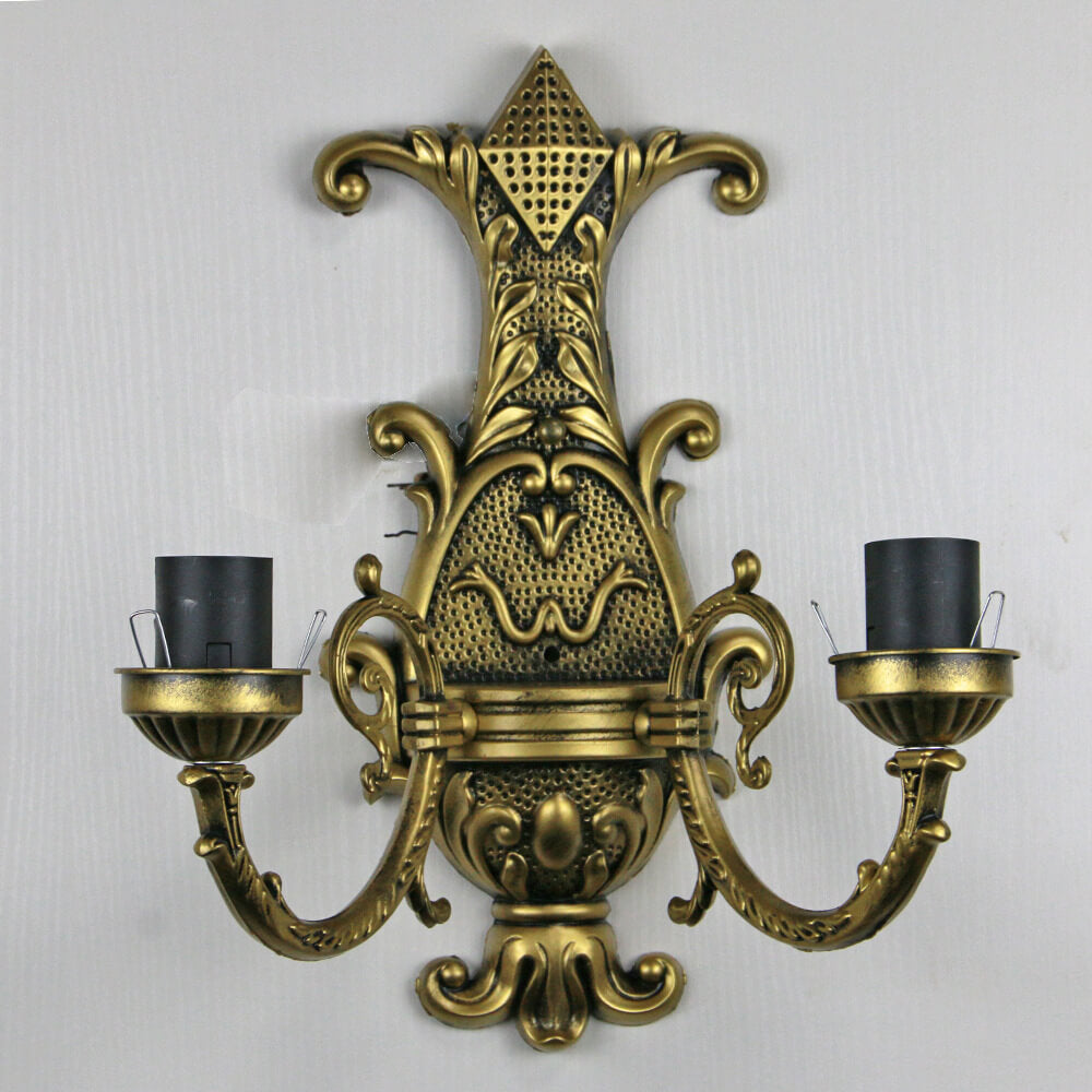 Tiffany Parrot Stained Glass 2-Light Wall Sconce Lamp