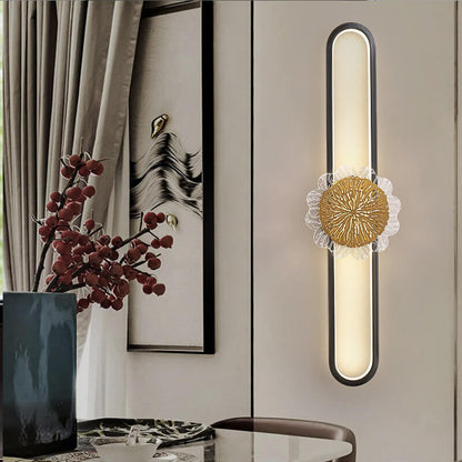 Full Copper Minimalist Ring Design LED Wall Sconce Lamp
