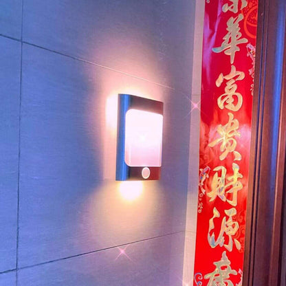 Rectangular Aluminum USB Rechargeable LED Wall Sconce Lamp