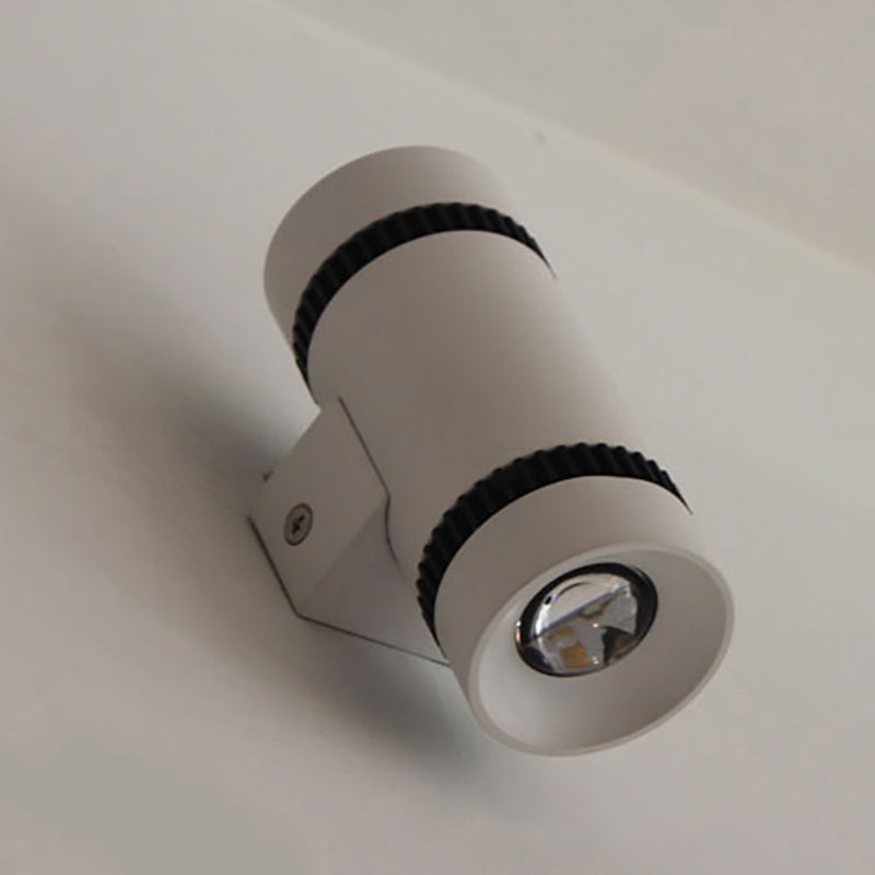 Modern Minimalist Cylinder Aluminum LED Wall Sconce Lamp