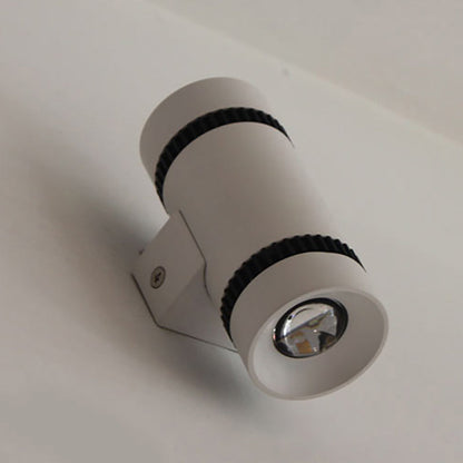 Modern Minimalist Cylinder Aluminum LED Wall Sconce Lamp