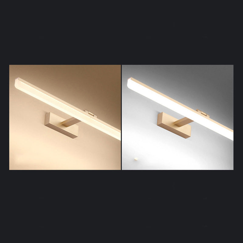 Long Aluminium Acrylic LED Vanity Light Wall Sconce Lamp