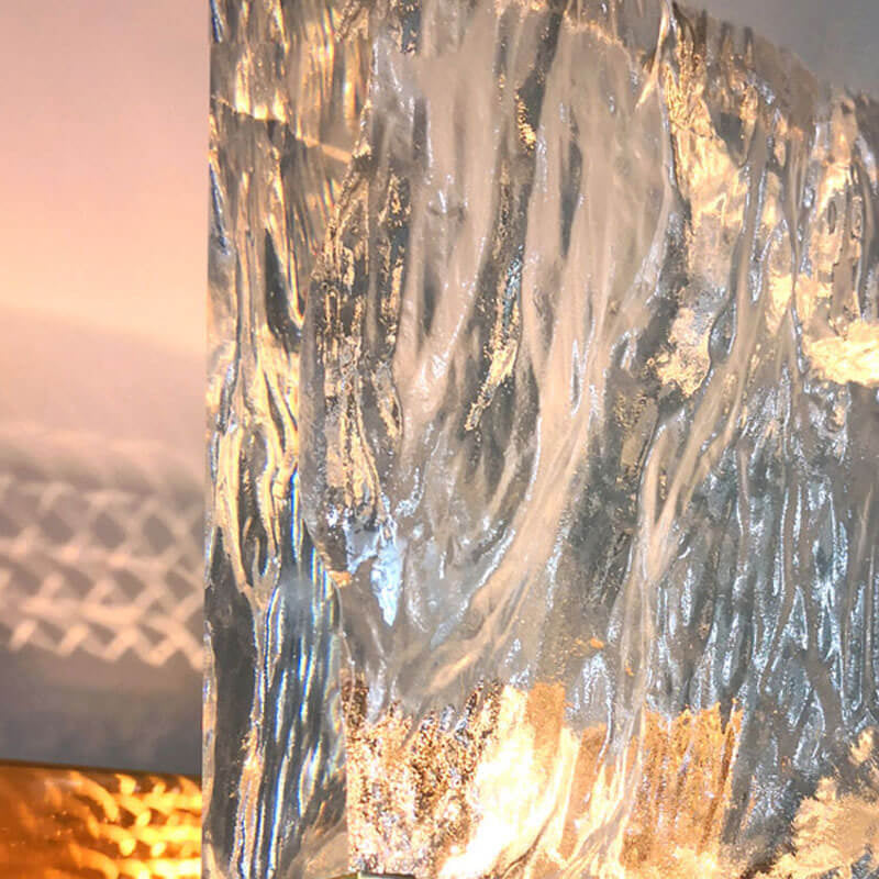 Creative Crystal Ice Cube Design 1-Light Wall Sconce Lamp
