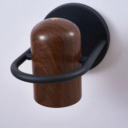 Personality Wrought Iron Cylinder LED Wall Sconce Lamp