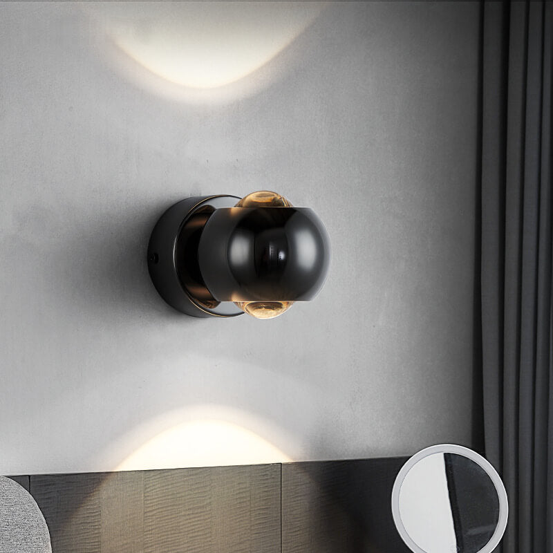 Solid Rotatable Iron Aluminum COB LED Wall Sconce Lamp