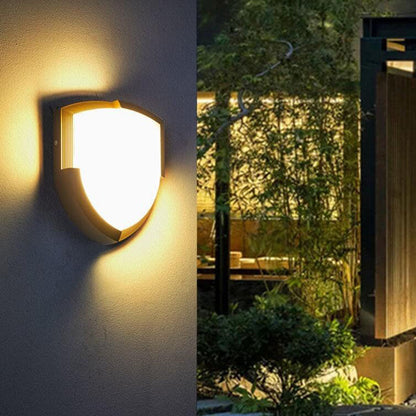 Acrylic Shape LED Outdoor Waterproof Wall Sconce Lamp