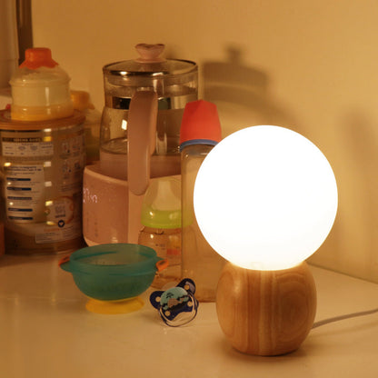 Contemporary Orb Table Lamp