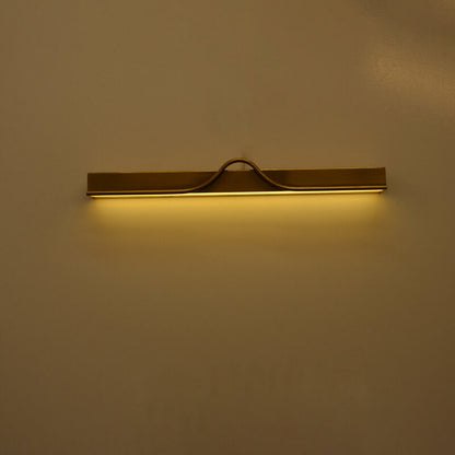 Mid-Century Electroplated Iron Acrylic LED Wall Sconce Lamp