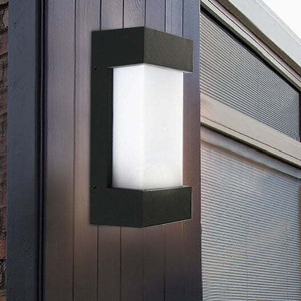Square Acrylic Outdoor Waterproof LED Wall Sconce Lamp