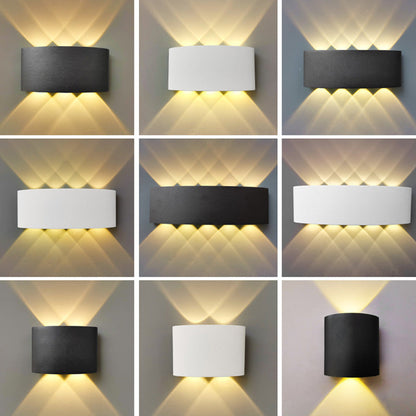 Waterproof Aluminium Iron Acrylic LED Wall Sconce Lamp