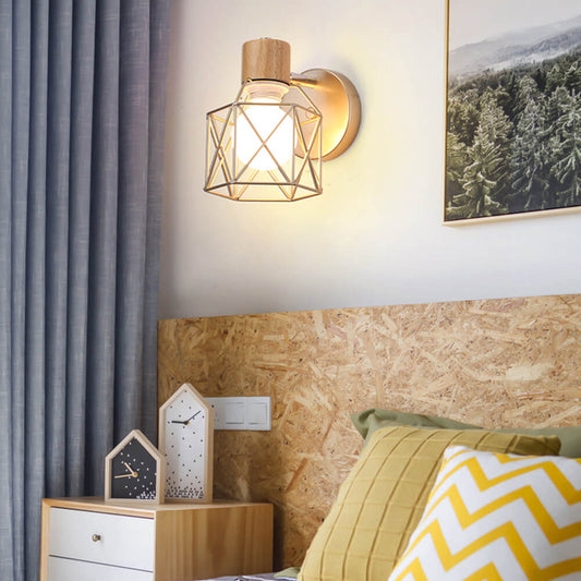 Traditional European Vintage 1-Light Iron Wall Sconce Lamp