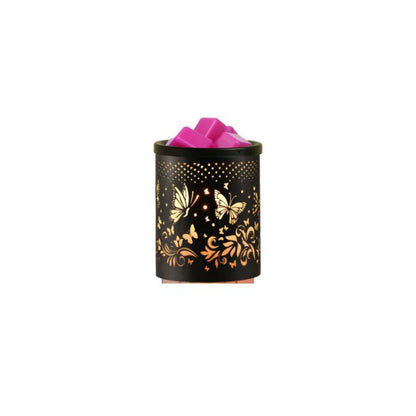 Iron Melting Wax Projection 1-Light Wall Sconced Lamp