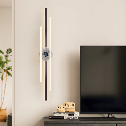 Long Strip Hardware Aluminum LED Wall Sconce Lamp