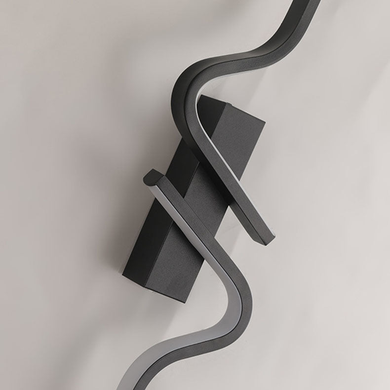 Creative Strip Aluminum Silicon Gel LED Wall Sconce Lamp