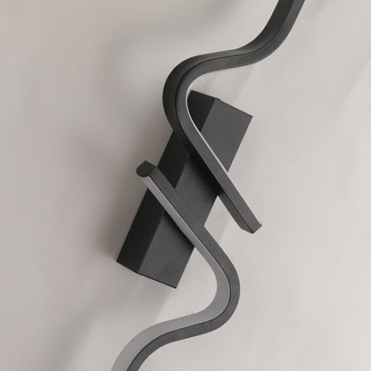 Creative Strip Aluminum Silicon Gel LED Wall Sconce Lamp
