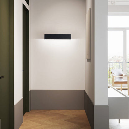 Rectangular Aluminum Acrylic LED Wall Sconce Lamp