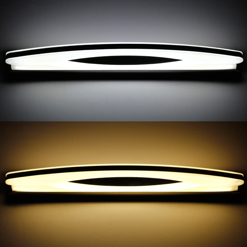 Simplicity Acrylic LED Vanity Mirror Front Wall Sconce Lamp