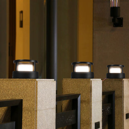 Industrial Aluminum Cylinder LED Outdoor Lawn Light