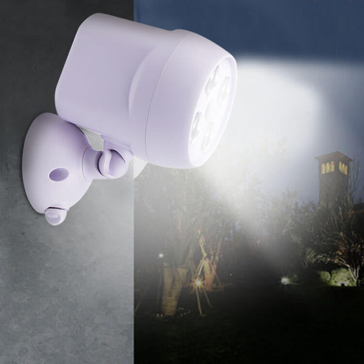Spotlight LED Rotating Sensor Street Light Wall Sconce Lamp