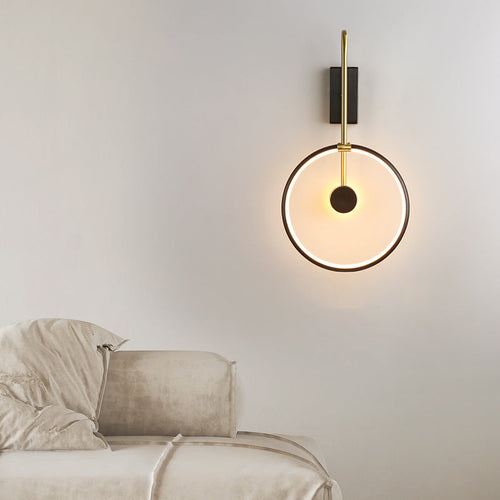 Simplicity Aluminum Silicone Acrylic LED Wall Sconce Lamp